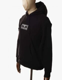 Obey Clothing Eyes Hooded Sweat - Black -Fatbuddha Store eyes hooded sweat black p30460 103863 medium