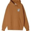 Obey Clothing Eyes Icon Hooded Sweat - Brown Sugar -Fatbuddha Store eyes icon hooded sweat brown sugar p34278 117449 medium