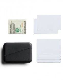 Bellroy Flip Case (2nd Edition) in Black – Premium Leather Magnetic Minimalist Wallet -Fatbuddha Store flip case 2nd edition black p35766 116994 medium