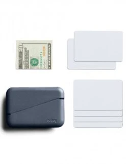 Bellroy Flip Case (2nd Edition) Bluestone - Magnetic Leather Double-Sided Card Wallet -Fatbuddha Store flip case 2nd edition bluestone p35767 116999 medium