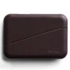Bellroy Flip Case (2nd Edition) Deep Plum – RFID Secure Slim Hardshell Wallet