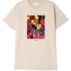 Obey Clothing Flower Painting Tee - Cream