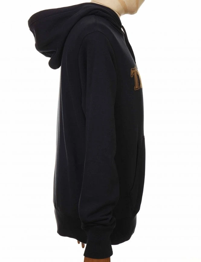 Flywheel Hooded Sweat - Black/Gold 7 Flywheel Hooded Sweat - Black/Gold - Image 5