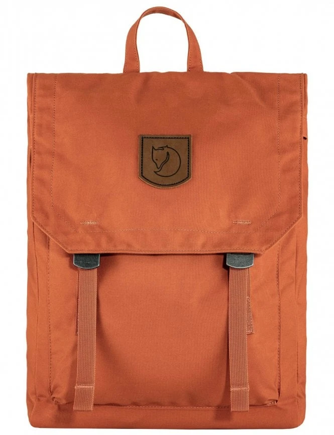 Fjallraven Foldsack No. 1 16L Backpack - Terracotta Brown G-1000 Fold-Top Daypack 3 Fjallraven Foldsack No. 1 16L Backpack - Terracotta Brown G-1000 Fold-Top Daypack