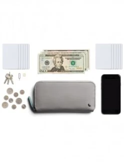Bellroy Folio Leather Wallet Grey and Lagoon - Zip-Around Phone and Card Organizer 13 Bellroy Folio Leather Wallet Grey and Lagoon - Zip-Around Phone and Card Organizer -Fatbuddha Store folio grey lagoon p33285 112703 medium