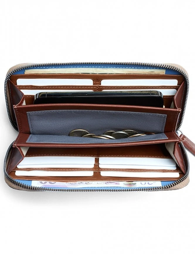 Bellroy Folio Wallet in Hazelnut – Premium Leather Zip-Around Large Organizer 4 Bellroy Folio Wallet in Hazelnut – Premium Leather Zip-Around Large Organizer - Image 2
