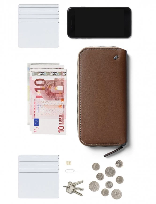 Bellroy Folio Wallet in Hazelnut – Premium Leather Zip-Around Large Organizer 6 Bellroy Folio Wallet in Hazelnut – Premium Leather Zip-Around Large Organizer - Image 4