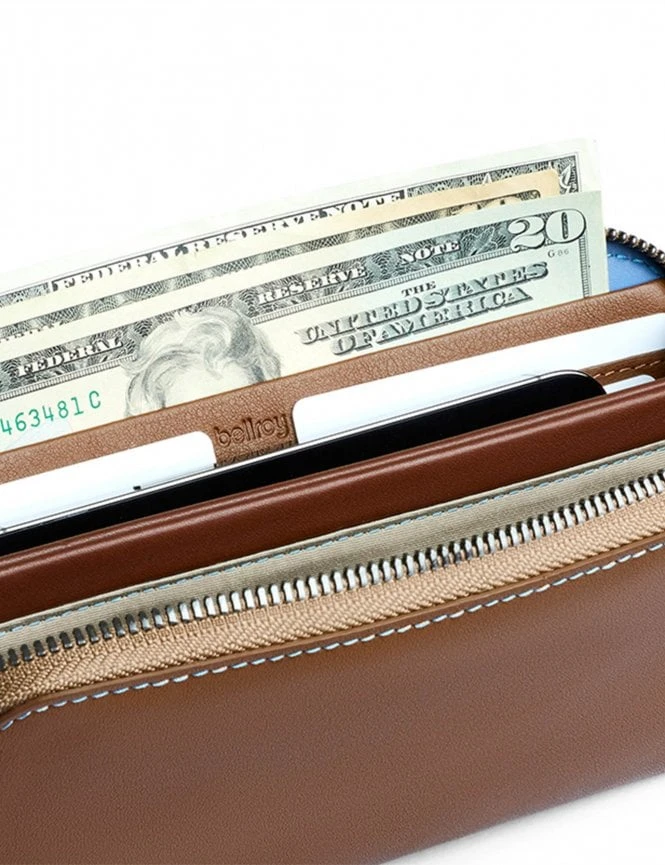 Bellroy Folio Wallet in Hazelnut – Premium Leather Zip-Around Large Organizer 7 Bellroy Folio Wallet in Hazelnut – Premium Leather Zip-Around Large Organizer - Image 5