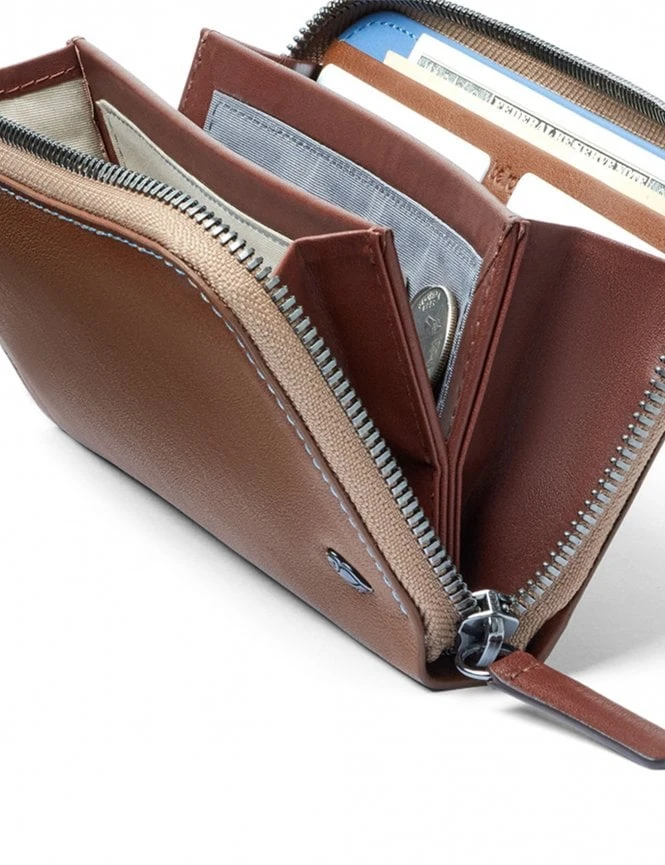 Bellroy Folio Wallet in Hazelnut – Premium Leather Zip-Around Large Organizer 9 Bellroy Folio Wallet in Hazelnut – Premium Leather Zip-Around Large Organizer - Image 7