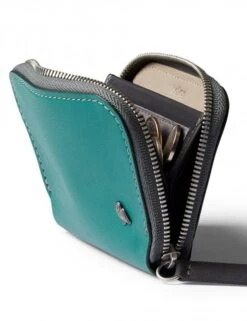 Bellroy Folio Mini Teal Eco-Tanned Leather Zip Wallet 16 Bellroy Folio Mini Teal Eco-Tanned Leather Zip Wallet -Fatbuddha Store folio mini teal p35570 117031 medium