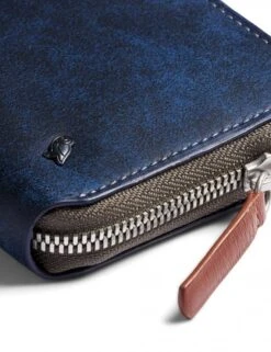 Bellroy Folio Leather Wallet in Ocean – Slim Zip Phone & Card Organizer -Fatbuddha Store folio ocean p33286 112707 medium