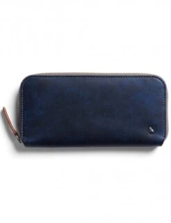 Bellroy Folio Leather Wallet in Ocean – Slim Zip Phone & Card Organizer -Fatbuddha Store folio ocean p33286 112709 medium