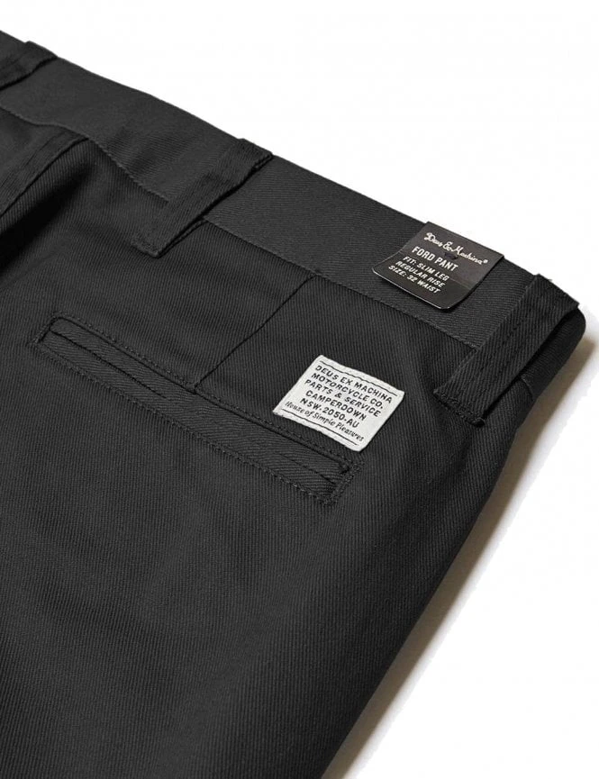 Deus Ex Machina Ford Pant - Black 6 Deus Ex Machina Ford Pant - Black - Image 4