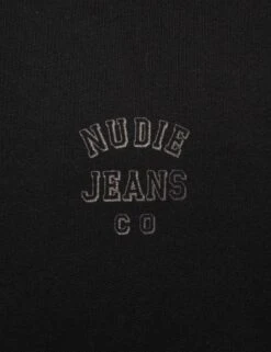 Nudie Jeans Frasse Logo Crew Sweat - Black 14 Nudie Jeans Frasse Logo Crew Sweat - Black -Fatbuddha Store frasse logo crew sweat black p30833 106425 medium