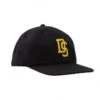 Dark Seas Black with Yellow DS Logo - Freshman Flat Bill Snapback Hat 1 Dark Seas Black with Yellow DS Logo - Freshman Flat Bill Snapback Hat -Fatbuddha Store freshman hat black p31575 111655 medium