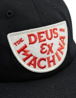 Deus Ex Machina Black Frontiers Patch – Felt Snapback Flat Brim Hat -Fatbuddha Store frontiers felt hat black p34059 114045 medium
