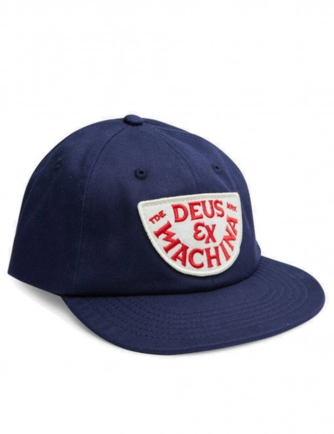 Deus Ex Machina Frontiers Navy with White Rope – Embroidered Patch Flat Brim Snapback Hat 3 Deus Ex Machina Frontiers Navy with White Rope – Embroidered Patch Flat Brim Snapback Hat