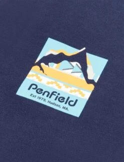 Penfield Geo Back Print Sweat - Navy Blazer 7 Penfield Geo Back Print Sweat - Navy Blazer -Fatbuddha Store geo back print sweat navy blazer p35429 121219 medium