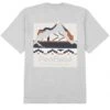 Penfield Geo Back Print Tee - Vintage Grey Heather -Fatbuddha Store geo back print tee vintage grey heather p35423 121208 medium