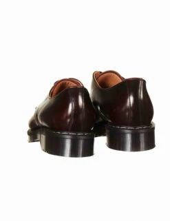 Solovair Gibson 3 Eyelet Shoes - Burgundy Rub-off Hi Shine -Fatbuddha Store gibson 3 eyelet shoes burgundy rub off hi shine p27315 94696 medium
