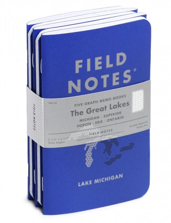 Great Lakes Notebooks - Five Lakes 5 Great Lakes Notebooks - Five Lakes - Image 3
