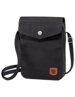 Fjallraven Greenland Pocket - Black G-1000 HeavyDuty Eco S Crossbody Bag
