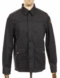 Fjallraven Greenland Re-Wool Shirt Jacket - Grey