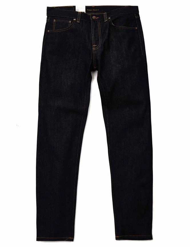 Nudie Jeans Gritty Jackson Jeans - Dry Classic Navy 3 Nudie Jeans Gritty Jackson Jeans - Dry Classic Navy
