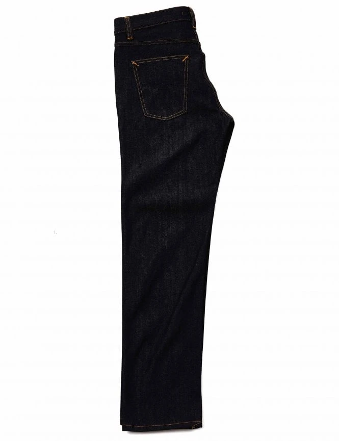 Nudie Jeans Gritty Jackson Jeans - Dry Classic Navy 4 Nudie Jeans Gritty Jackson Jeans - Dry Classic Navy - Image 2