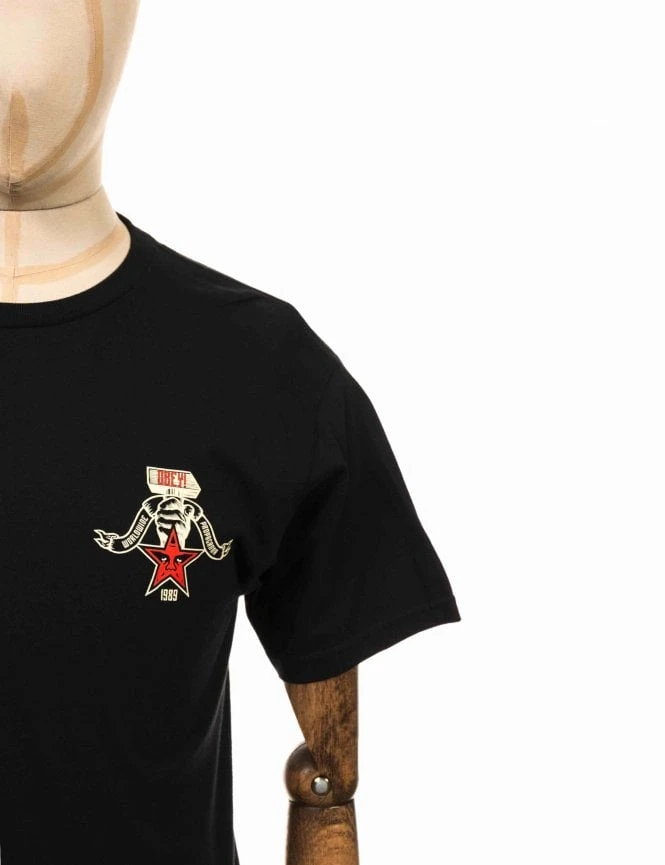 Obey Clothing Hammer Basic Tee - Black 4 Obey Clothing Hammer Basic Tee - Black - Image 2
