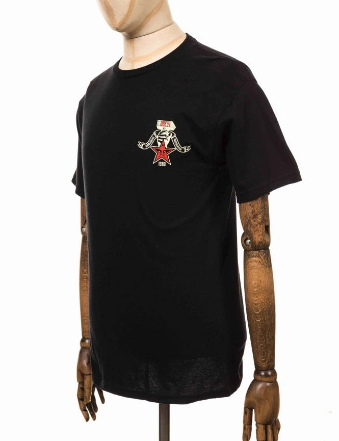 Obey Clothing Hammer Basic Tee - Black 6 Obey Clothing Hammer Basic Tee - Black - Image 4