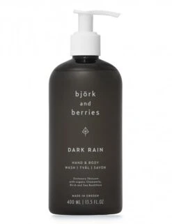 Dark Rain Hand & Body Wash (400ml) – Earthy & Fresh Premium Men’s Grooming Cleanser