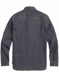Fatbuddha Store -Fatbuddha Store hapton denim shirt indigo p30937 106780 medium
