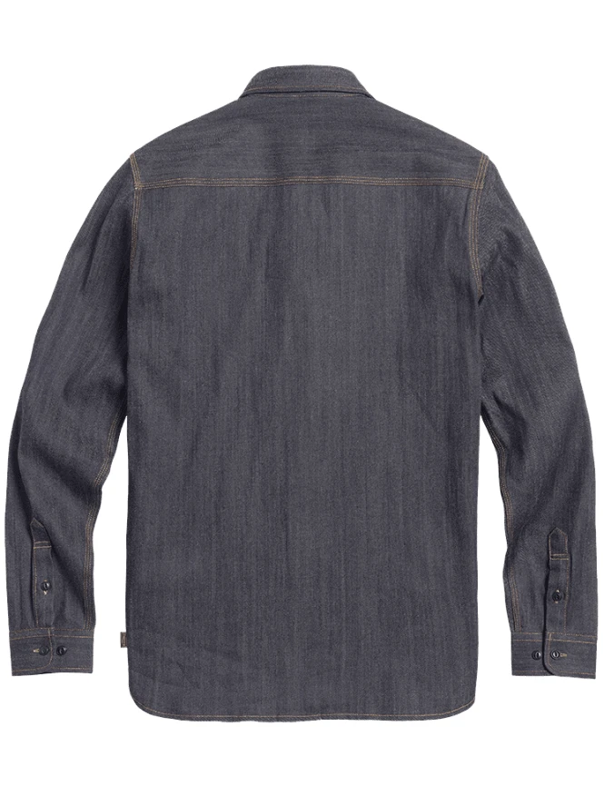 Hapton Denim Shirt - Indigo 4 Hapton Denim Shirt - Indigo - Image 2
