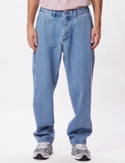 Obey Clothing Hardwork Carpenter Denim - Light Indigo -Fatbuddha Store hardwork carpenter denim light indigo p35639 121051 medium