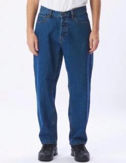 Obey Clothing Hardwork Denim Pant - Stonewash Indigo -Fatbuddha Store hardwork denim pant stonewash indigo p35636 121064 medium