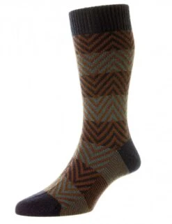 Pantherella Hartwell Navy Blue Merino Wool - 1x1 Rib Herringbone Dress Socks -Fatbuddha Store hartwell 1x1 rib herringbone socks navy p27449 95258 medium
