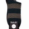 Pantherella Hartwell Charcoal Herringbone Stripe – 1x1 Rib Merino Wool Leisure Socks -Fatbuddha Store hartwell 1x1 rib herringbone stripe merino wool sock charcoal p27587 96618 medium