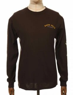 Headmaster Long Sleeve Tee - Coffee 10 Headmaster Long Sleeve Tee - Coffee -Fatbuddha Store headmaster long sleeve tee coffee p29622 101926 medium