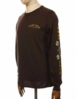 Headmaster Long Sleeve Tee - Coffee 11 Headmaster Long Sleeve Tee - Coffee -Fatbuddha Store headmaster long sleeve tee coffee p29622 101927 medium
