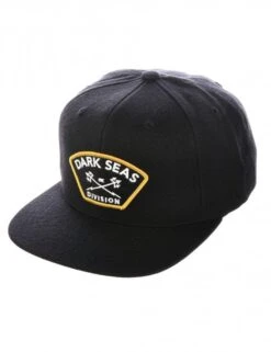 Brooklyn Nets All Black Headmaster Script - Structured Flat Bill Snapback Hat