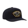 Dark Seas Navy Blue Headmaster Series – Front Patch Logo Flat Bill Snapback Hat -Fatbuddha Store headmaster snapback hat navy p31585 111671 medium