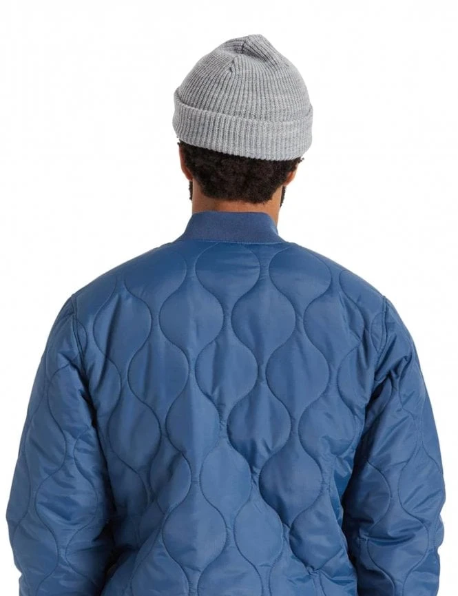 Brixton Heist Beanie - Light Grey Heather Classic Cuffed Knit Hat 8 Brixton Heist Beanie - Light Grey Heather Classic Cuffed Knit Hat - Image 6