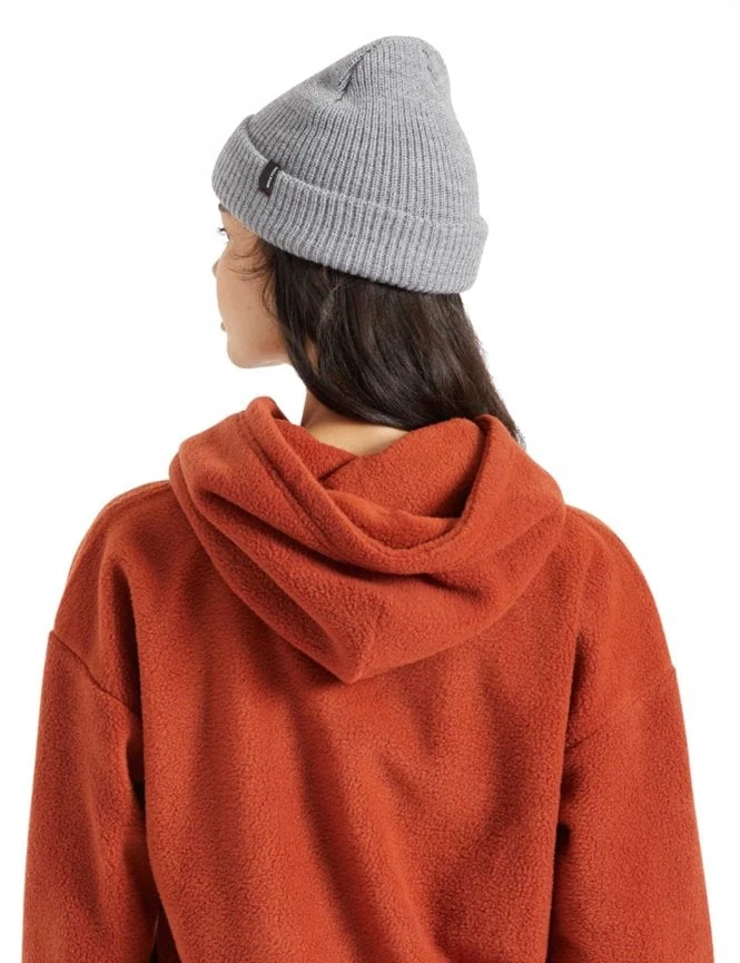 Brixton Heist Beanie - Light Grey Heather Classic Cuffed Knit Hat 9 Brixton Heist Beanie - Light Grey Heather Classic Cuffed Knit Hat - Image 7