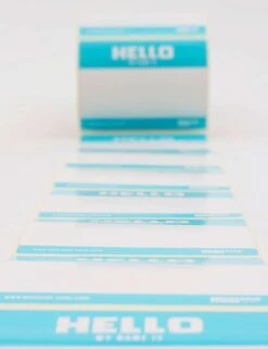 MONTANA Hello My Name Is Sticker Roll