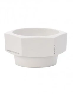 HEXAGON Porcelain Shaving Bowl - White