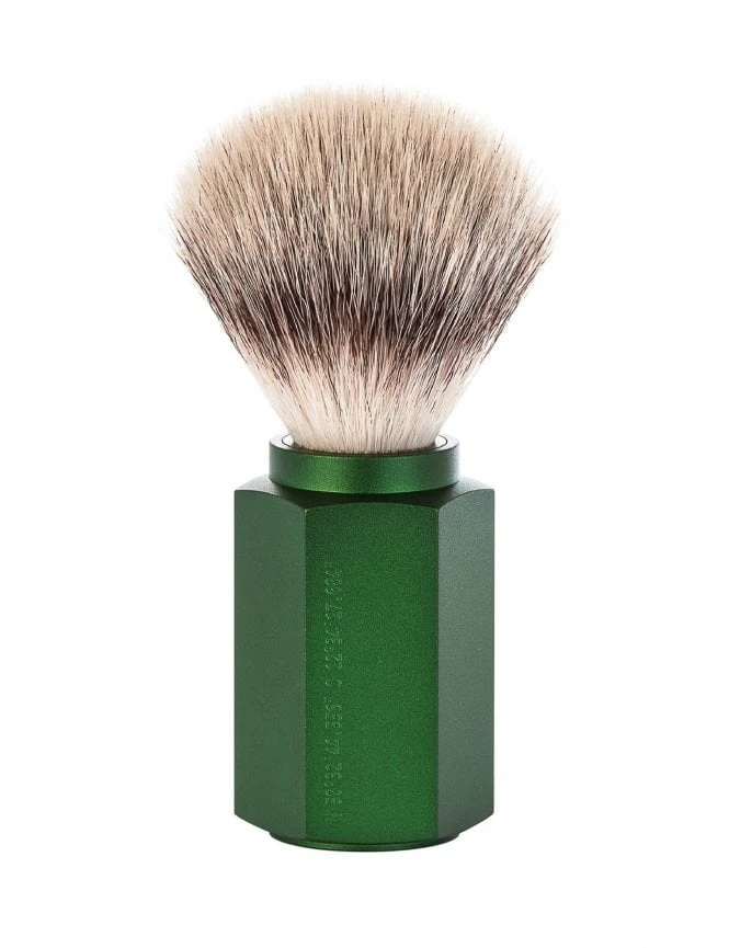 HEXAGON Silvertip Fibre 3-Piece Shaving Set - Forest 5 HEXAGON Silvertip Fibre 3-Piece Shaving Set - Forest - Image 3