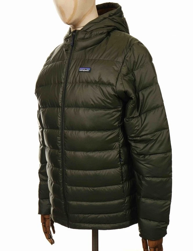 Patagonia Hi-Loft Down Hooded Jacket - Kelp Forest 5 Patagonia Hi-Loft Down Hooded Jacket - Kelp Forest - Image 3