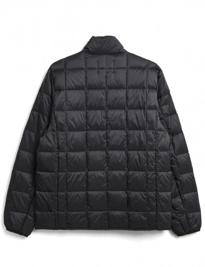 Hi-Neck Zip Down Jacket - Black 4 Hi-Neck Zip Down Jacket - Black - Image 2