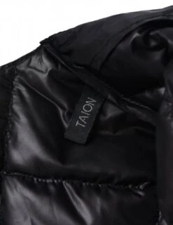 Hi-Neck Zip Down Jacket - Black 7 Hi-Neck Zip Down Jacket - Black -Fatbuddha Store hi neck zip down jacket black p30758 114858 medium